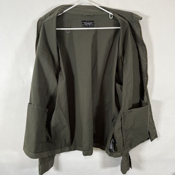Liverpool Los Angeles Full Zip Jacket Mens Size XXL 2XL Military Olive Green - Picture 9 of 13